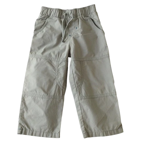 Chlapecké plátěné šedé kalhoty Vel. 90