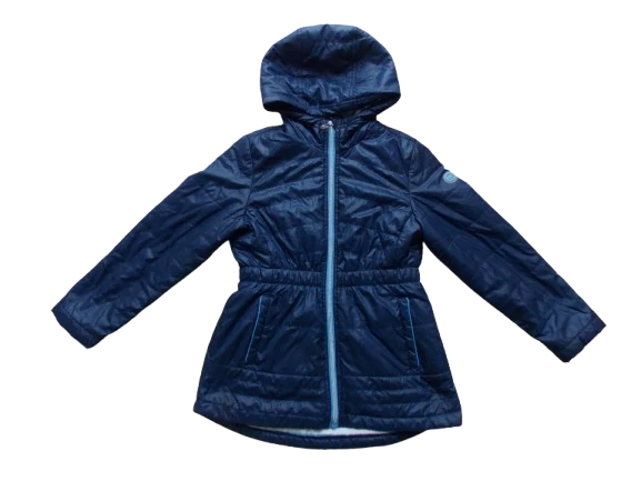 Dívčí bunda modrá jaro/podzim10% polyester vel. 128