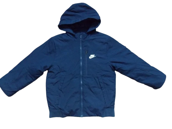 Zimní bunda modrá Nike vel. 146