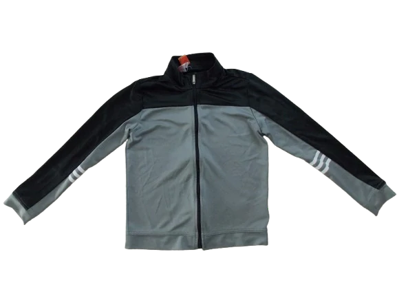 Chlapecká funkční mikina Adidas šedá vel. 140