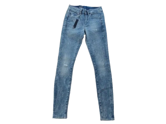 Skinny kalhoty světle modré vintage vel. S