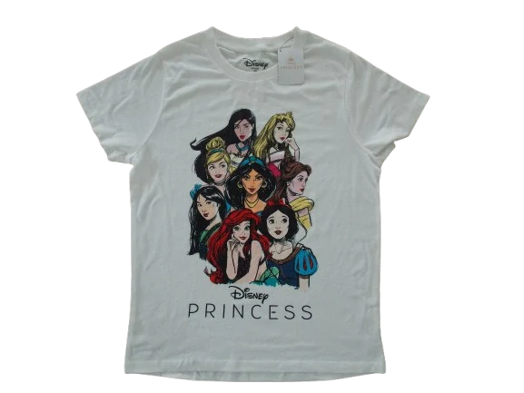Tričko bílé DISNEY PRINCESS vel. XS