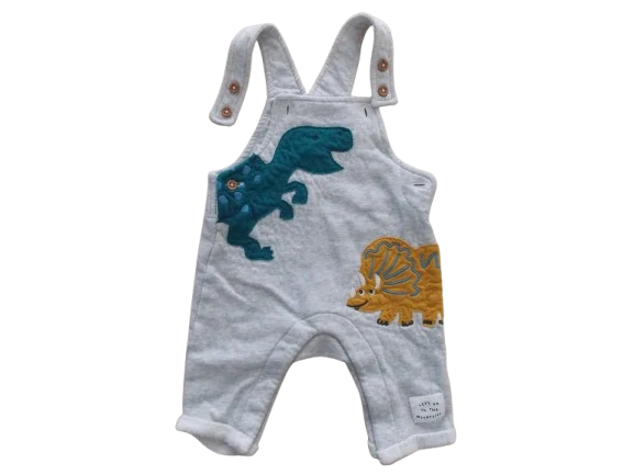 Lackové tepláčky s dinosaury vel. 62