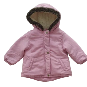 Dívčí zimní bunda růžová vel. 86