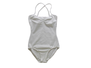 Dívčí body bílé vel. S