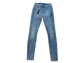 Skinny kalhoty světle modré vintage vel. S
