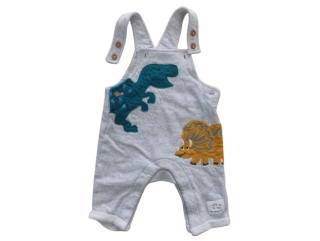 Lackové tepláčky s dinosaury vel. 62